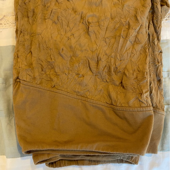 Lauren Vidal soft light mustard color pants - Picture 4 of 4
